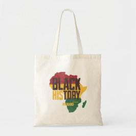 Tote Bag Vintage Black History Period Africa Map Pan-Africa