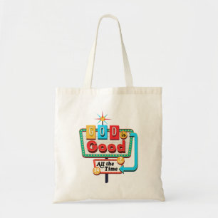 Tote Bag Vintage Christian Retro Dieu est bon tout le temps