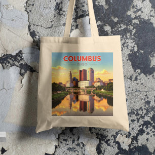 Tote Bag Vintage Columbus Ohio