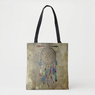 Tote Bag Vintage Dreamcatcher II Style Boho