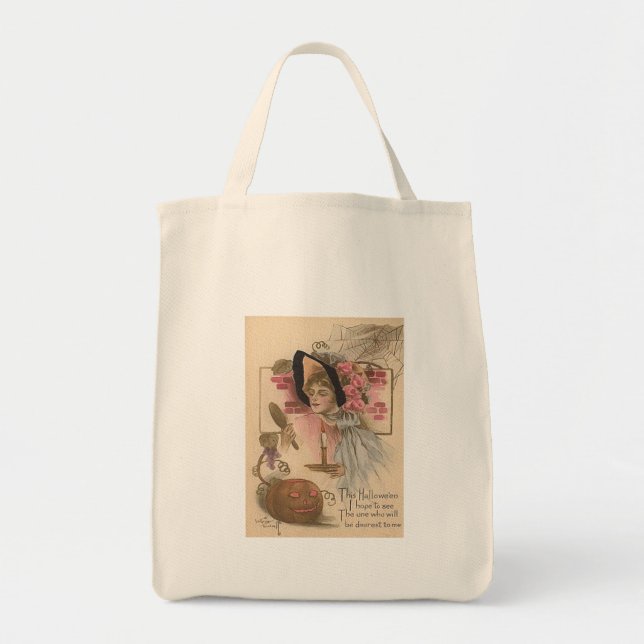 Tote Bag Vintage Halloween (Devant)
