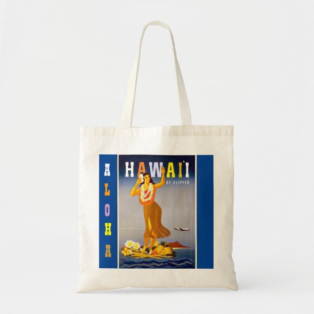 Tote Bag Vintage Hawaii (Devant)
