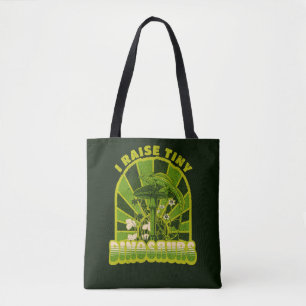 Tote Bag Vintage J'Éleve De Petits Dinosaures Vintages
