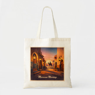 Tote Bag Vintage Morocco Travel - Moroccan Mornings