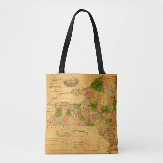 Tote Bag Vintage New York (Devant)