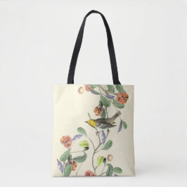 Tote Bag Vintage Perle de Songbird Blanc