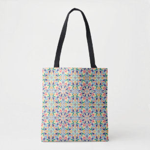 Tote Bag Vintage seamless pattern, based on traditional wa
