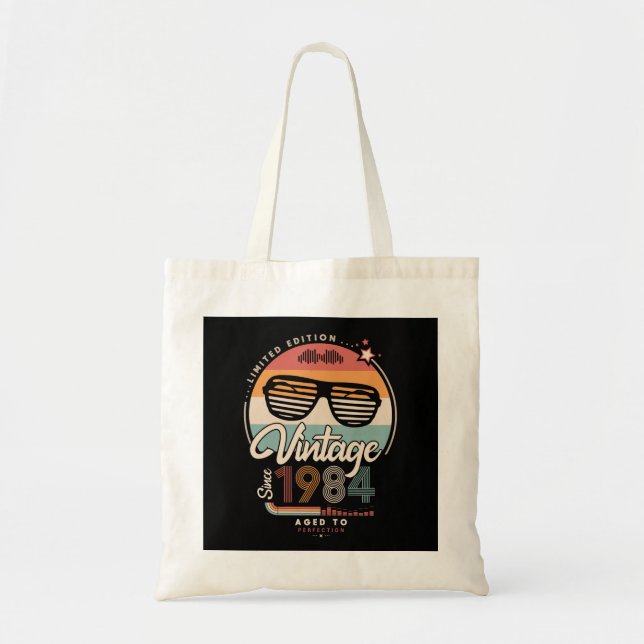 Tote Bag Vintage since 1984 (Devant)