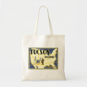 Tote Bag Vintage Tucson Arizona