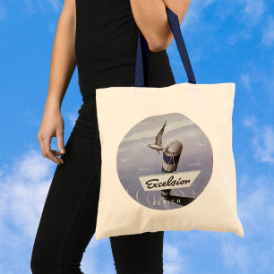 Tote Bag Vintage voyage Excelsior Hotel Zurich Suisse