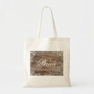 Tote Bag vintages tourbillons grange bois dentelle pays épo