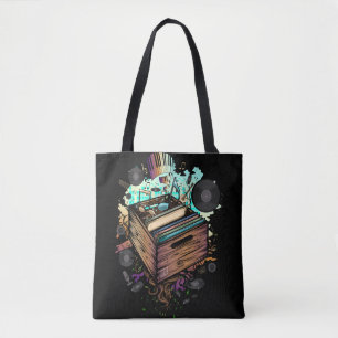 Tote Bag Vinyl Crate