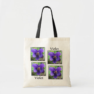 Tote Bag Violette pourpre