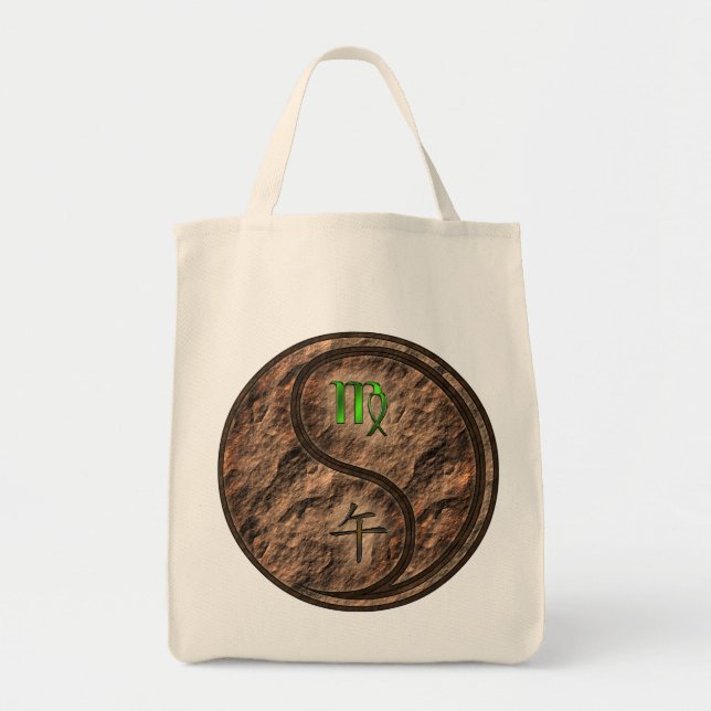 Tote Bag Virgo & Earth Horse (Devant)