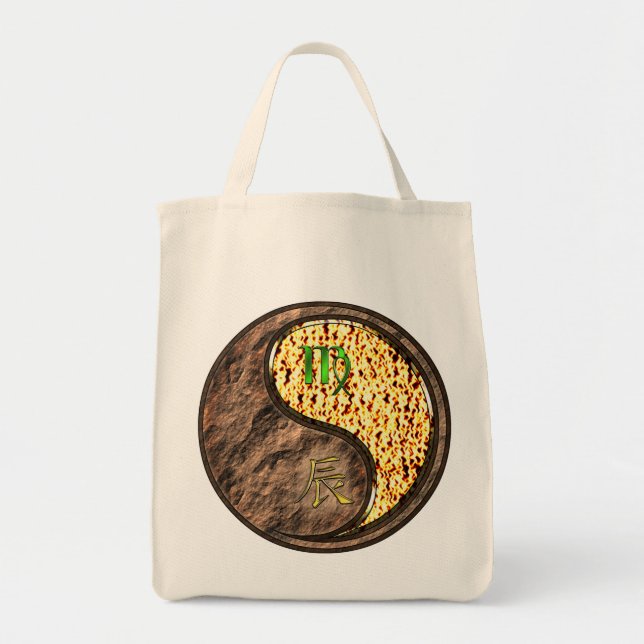 Tote Bag Virgo & Fire Dragon (Devant)