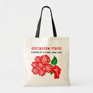 Tote Bag Virus du socialisme fourre-tout