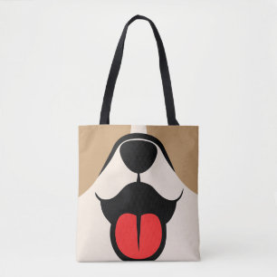 Tote Bag Visage de chien