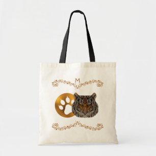 Tote Bag Visage en verre Monogramme