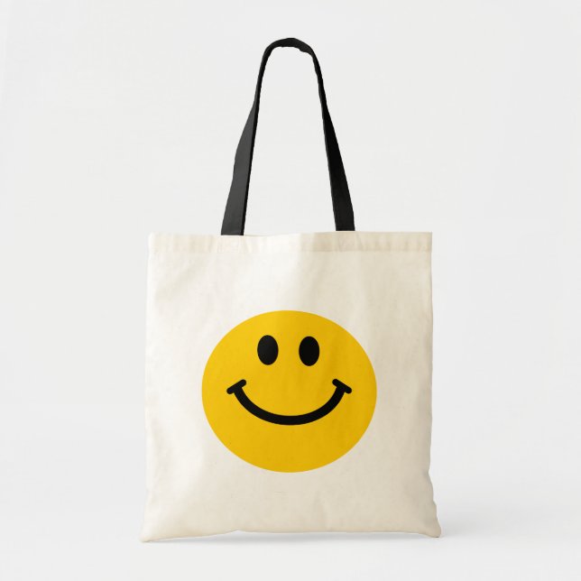 Tote Bag Visage jaune (Devant)
