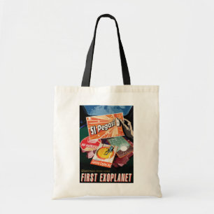 Tote Bag Visitez La Première Exoplanète Trouvée À L'Extérie