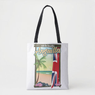 Tote Bag Visitez l'affiche de voyage Beautiful Falklands