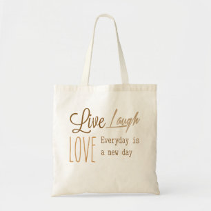 Tote Bag Vivant, amour, rire