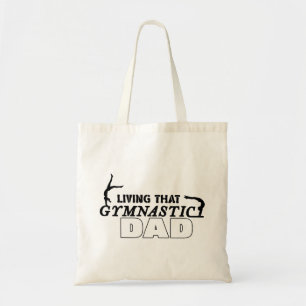 Tote Bag Vivant Cette Gymnastique Papa, Gymnastique Lover