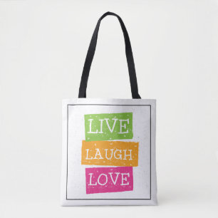 Tote Bag Vivent l'amour 2 2 de rire