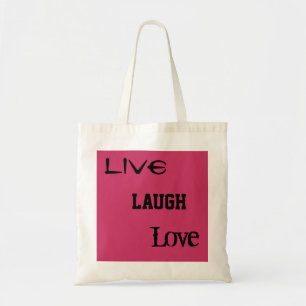 Tote Bag Vivent l'amour de rire