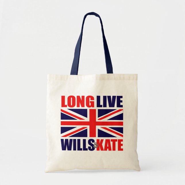 Tote Bag Vivent longtemps les volontés et le Kate (Devant)