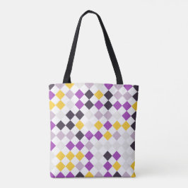 Tote Bag Vivid Diamond Dance