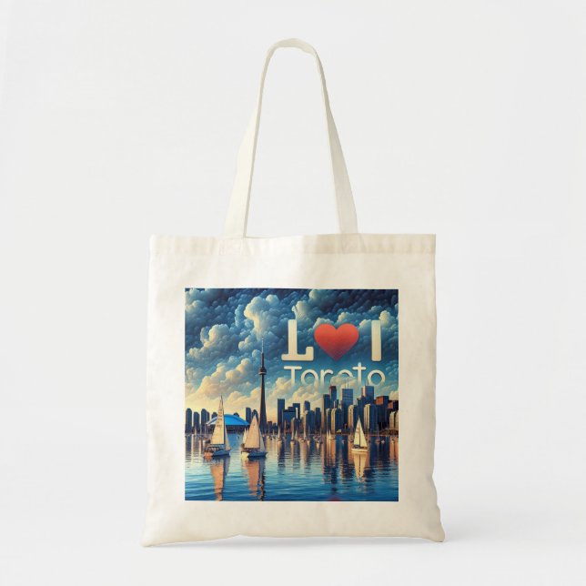 Tote Bag Vivid Toronto Lake Tote (Devant)