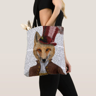 Tote Bag Vivienne Steampunk Fox