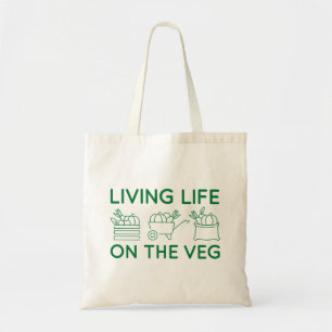 Tote Bag Vivre La Vie Sur Le Veg
