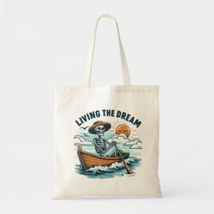 Tote Bag Vivre le rêve - Squelette (2)