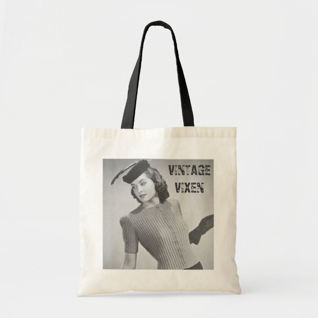 Tote Bag Vixen Vintage (Devant)