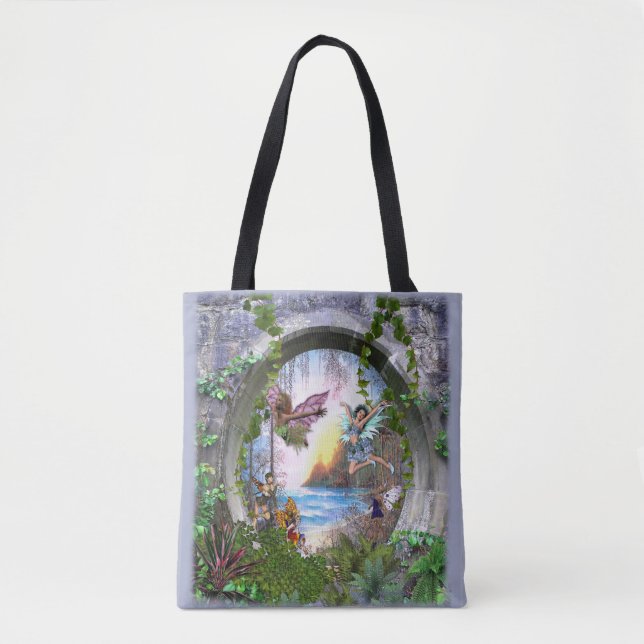 Tote Bag Voeux du royaume des fées (Devant)