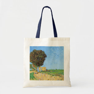 Tote Bag Voie près d'Arles par Vincent van Gogh