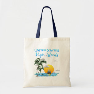 Tote Bag Voile Iles Vierges Américaines