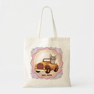 Tote Bag Voiture Abyssinian Chat