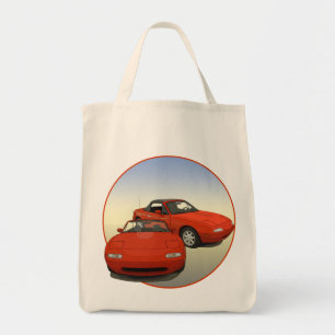 Tote Bag Voiture de sport Avenue Art Red