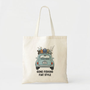 Tote Bag Voiture Fiat de pêche