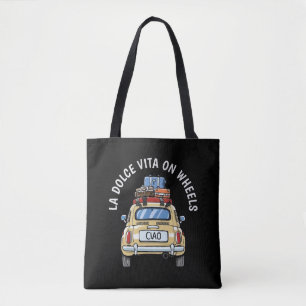 Tote Bag Voiture Fiat vintage