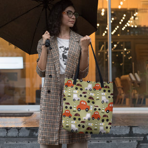 Tote Bag Voitures City jouet