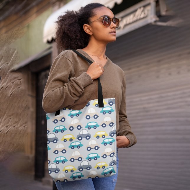 Tote Bag Voitures vintages pour enfants (Créateur téléchargé)