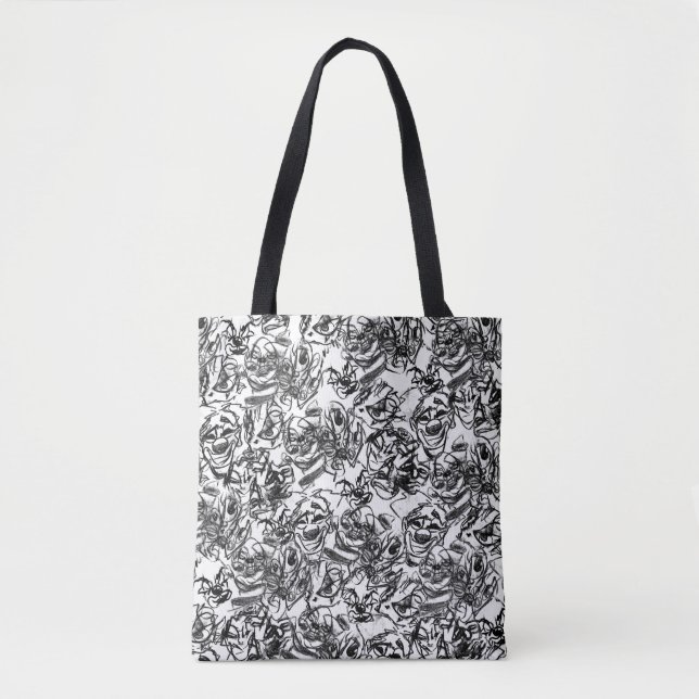 Tote Bag Voix dans ma tête Leggings (Devant)