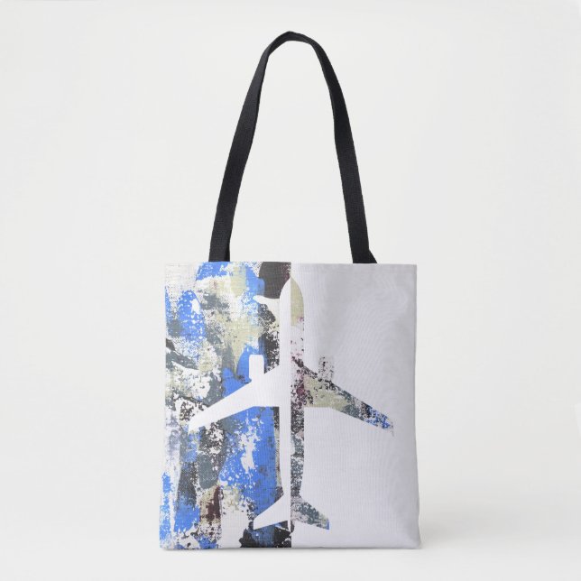 Tote Bag Vol Abstrait par Michael Moffa (Devant)