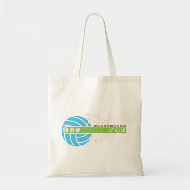 Tote Bag Volleyball Fourre-tout (Devant)