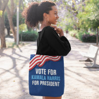 Vote Kamala Harris pour l'élection bleue du présid