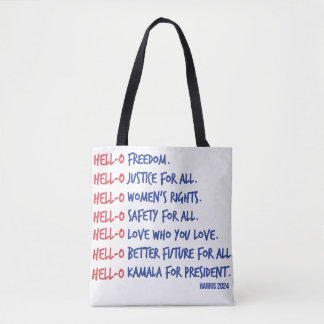 Tote Bag Vote pour Kamala Fourre-tout